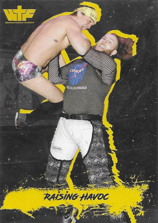 Raising Havoc trading card PW Catalog