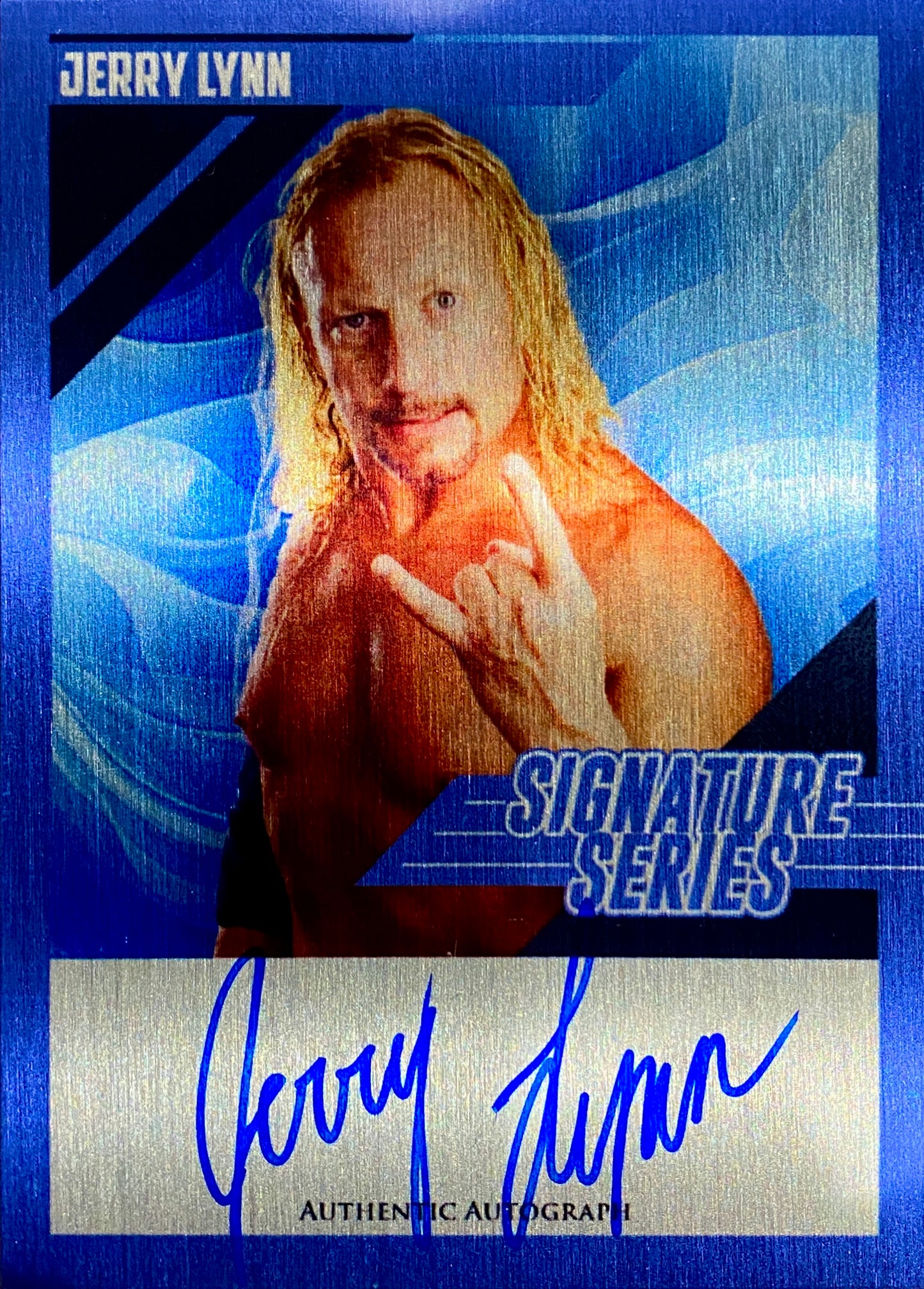 Signature Series – Jerry Lynn trading card PW Catalog