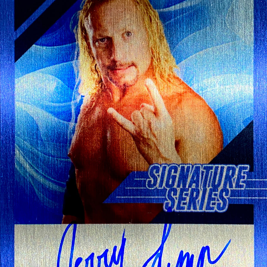 Signature Series – Jerry Lynn trading card PW Catalog