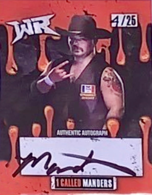 1 Called Manders trading card PW Catalog