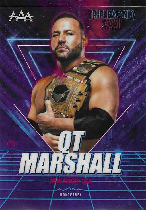 QT Marshall trading card PW Catalog