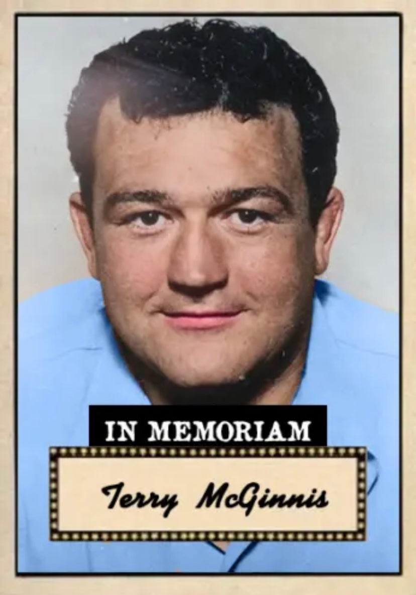 Terry Mcginnis trading card PW Catalog