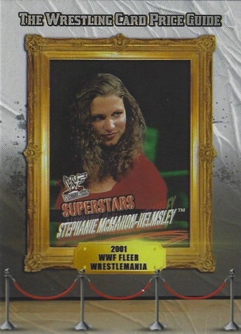 2001 WWF Fleer Wrestlemania – Stephanie Mcmahon-Helmsley trading card PW Catalog