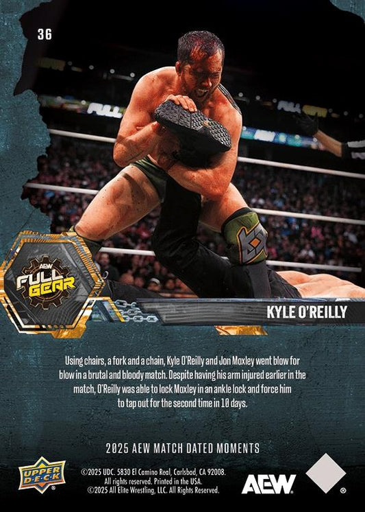 Kyle O’reilly – Kyle O’reilly Earns the Win Over JON Moxley in a NO Holds Barred Match