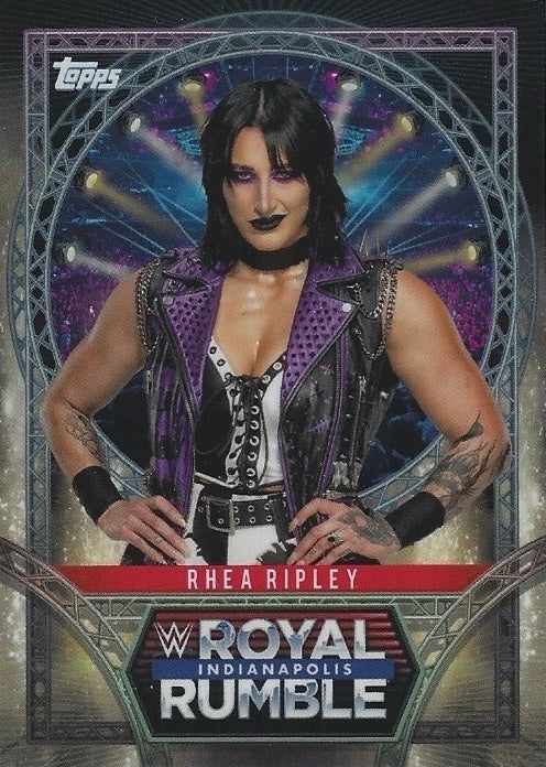 Rhea Ripley trading card PW Catalog