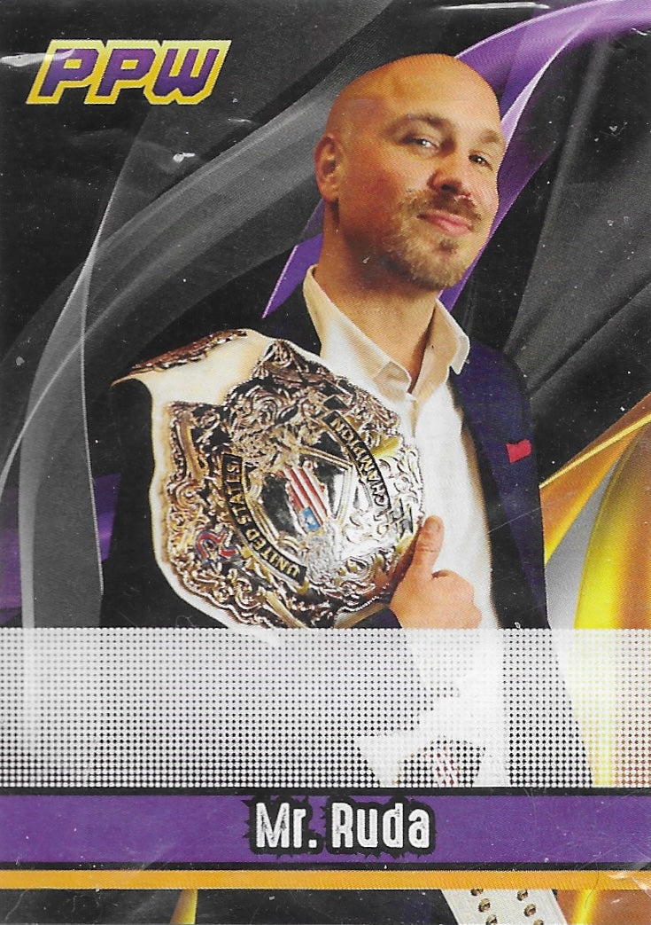 MR. Ruda trading card PW Catalog
