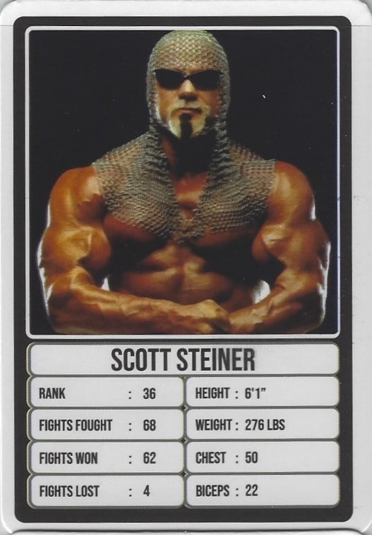 Scott Steiner trading card PW Catalog