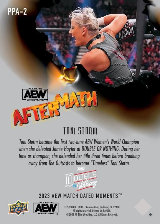 AEW PPV Aftermath – Toni Storm