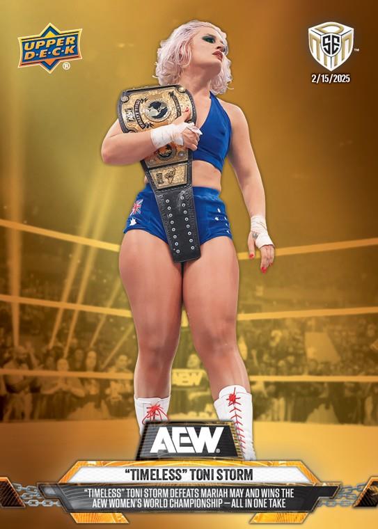 “Timeless” Toni Storm – “Timeless” Toni Storm Defeats Mariah MAY and Wins the AEW Women’s World Championship – All in One Take