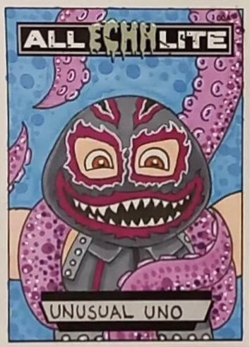 Unusual UNO trading card PW Catalog