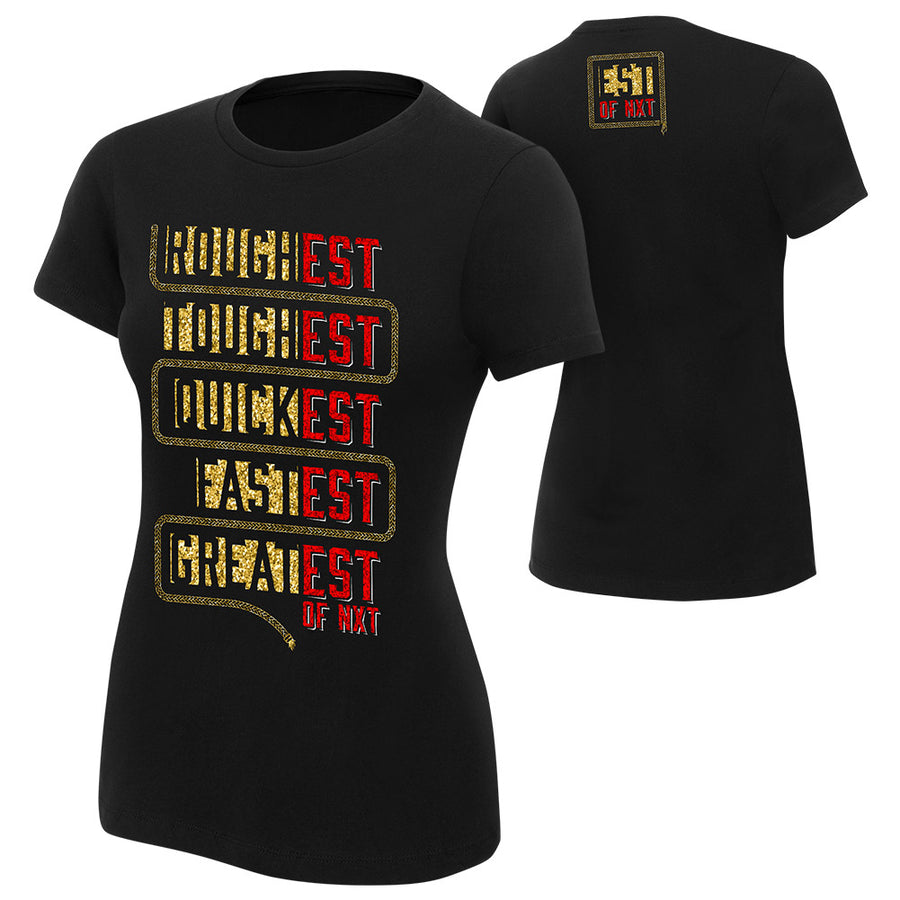 Bianca Belair "Greatest of NXT" Women's Authentic T-Shirt T-Shirt PW Catalog
