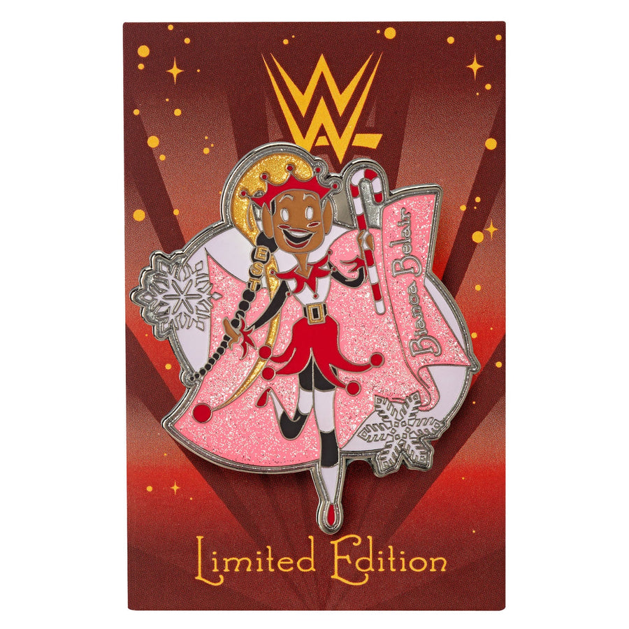 Bianca Belair Limited Edition Holiday Pin
