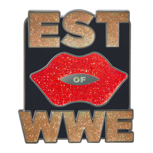 Bianca Belair "EST of WWE" WrestleMania 38 Logo Pin PWcatalog