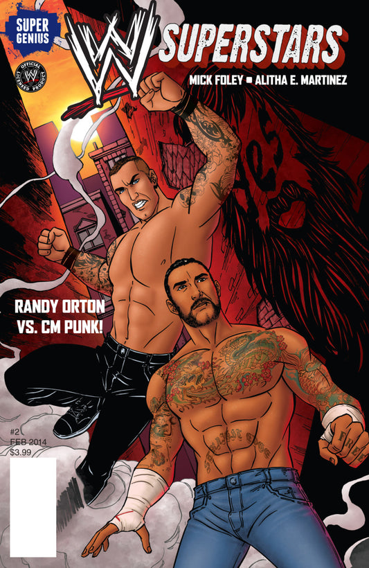 WWE Superstars Vol 2 Yes! by Super Genius Comics 2014 Cover A