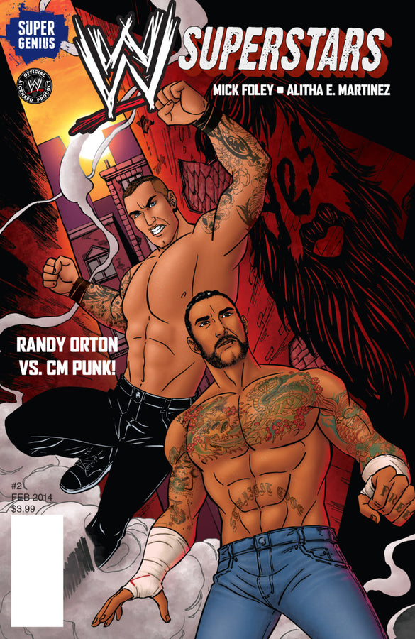 WWE Superstars Vol. 2 Yes! by Super Genius Comics 2014 Cover A