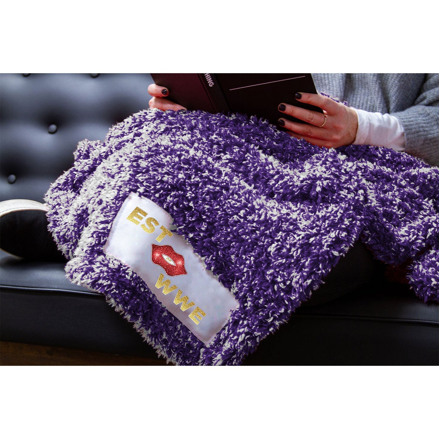 Bianca Belair "Est of WWE" Sherpa Blanket