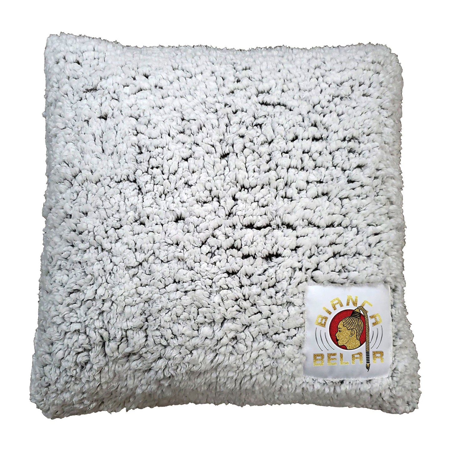 Bianca Belair "Est of WWE" Sherpa Throw Pillow