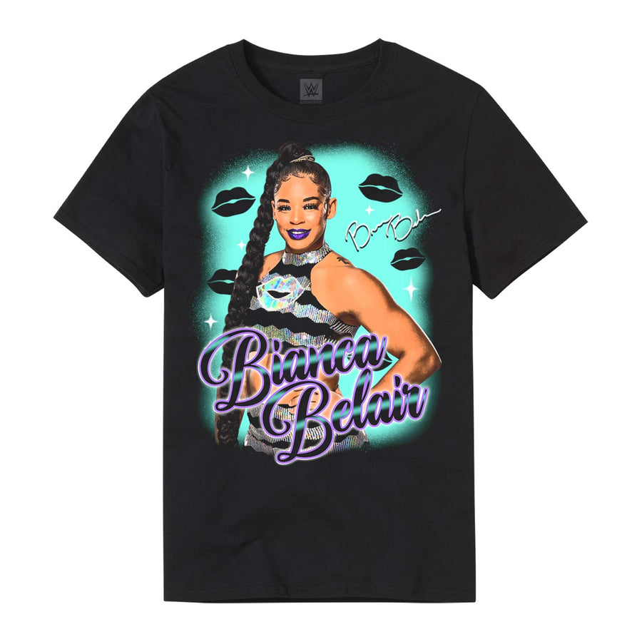 Bianca Belair Airbrush Graphic T-Shirt T-Shirt PWcatalog