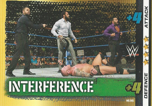 WWE Topps Slam Attax 10th Edition 2017 Interference #361