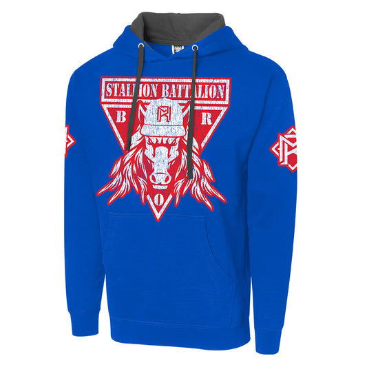 Matt Riddle "Stallion Battalion" Pullover Hoodie Sweatshirt Sweatshirt PW Catalog