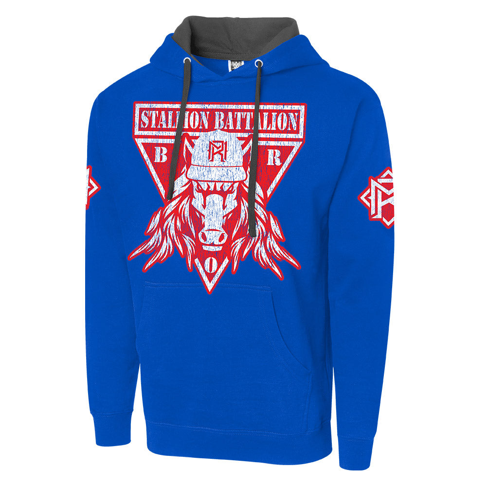 Matt Riddle "Stallion Battalion" Pullover Hoodie Sweatshirt