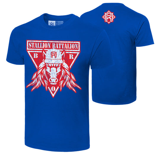 Matt Riddle "Stallion Battalion" Authentic T-Shirt T-Shirt PW Catalog