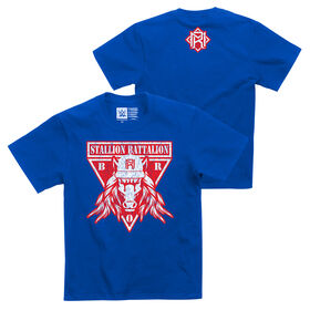 Matt Riddle "Stallion Battalion" Youth Authentic T-Shirt T-Shirt PW Catalog