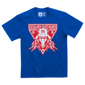 Matt Riddle "Stallion Battalion" Youth Authentic T-Shirt T-Shirt PW Catalog
