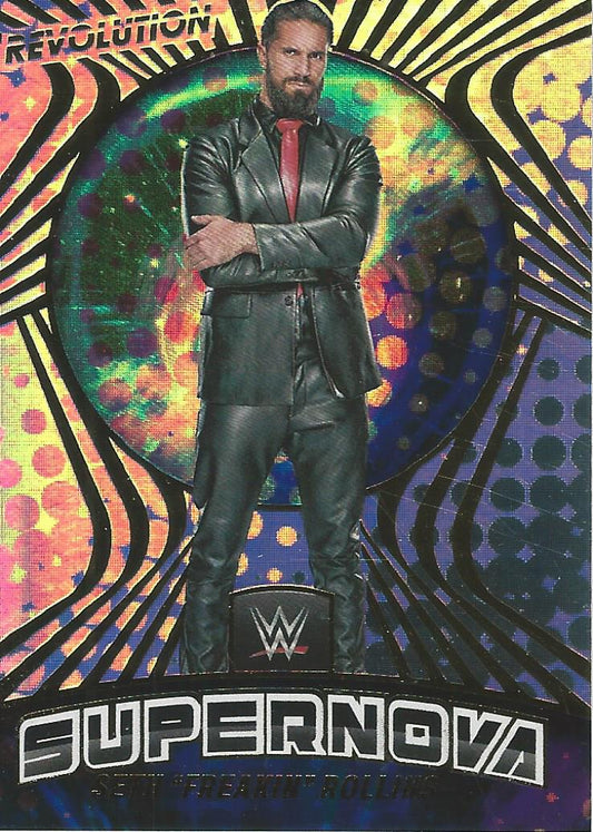 WWE Panini Revolution 2022 Seth Rollins SUPERNOVA #20