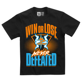 Zack Ryder & Curt Hawkins "Never Defeated" Youth Authentic T-Shirt T-Shirt PW Catalog