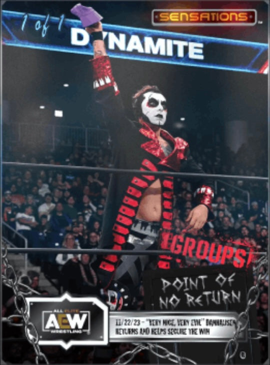 11/22/23 – “Very Nice, Very Evil” Danhausen – “Very Nice, Very Evil” Danhausen Returns and Helps Secure the Win