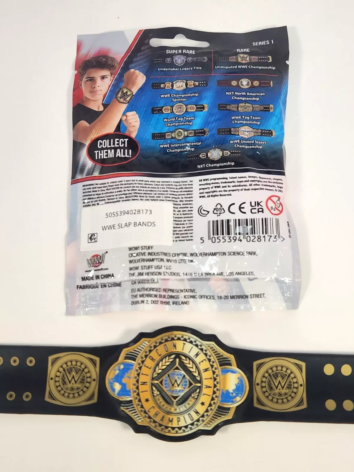 WWE Intercontinental Championship Title Slap Bands - Series 1 Blind Bag Pwcatalog