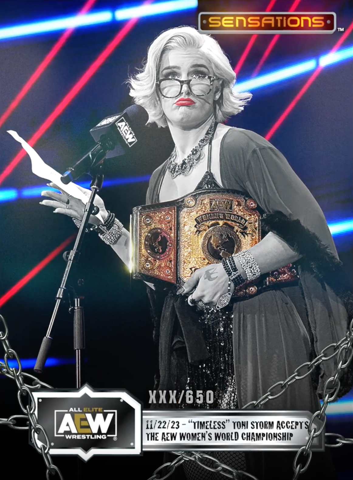11/22/23 – “Timeless” Toni Storm – “Timeless” Toni Storm Accepts the AEW Women’s World Championship