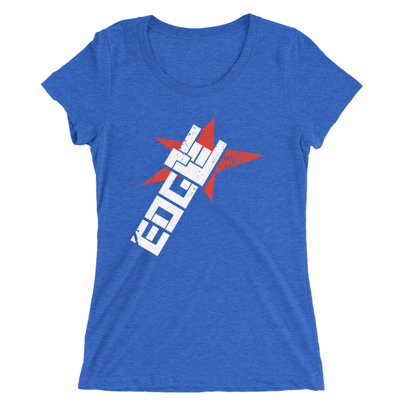 Edge "Horns" Women's Tri-Blend T-shirt