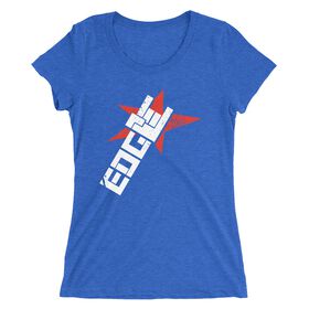 Edge "Horns" Women's Tri-Blend T-shirt