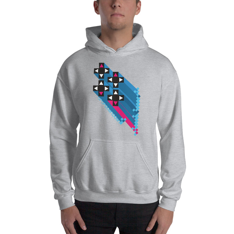 Xavier Woods "Up Up Down Down" Pullover Hoodie Sweatshirt