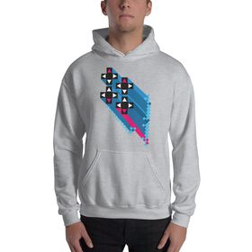 Xavier Woods "Up Up Down Down" Pullover Hoodie Sweatshirt