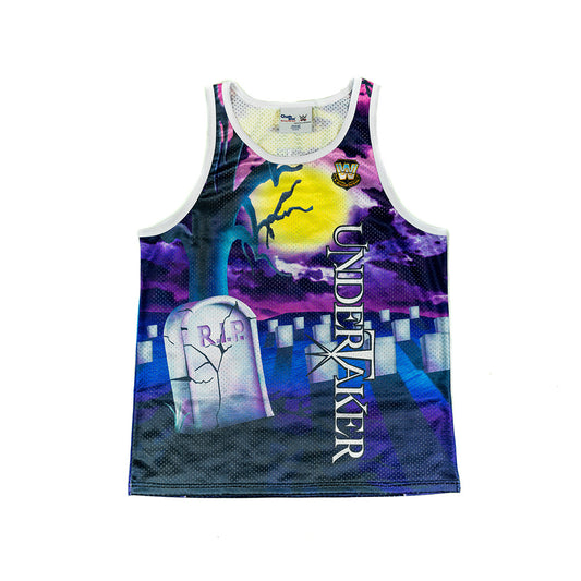 Undertaker "Graveyard" Chalk Line Tank Top Tank Top PW Catalog