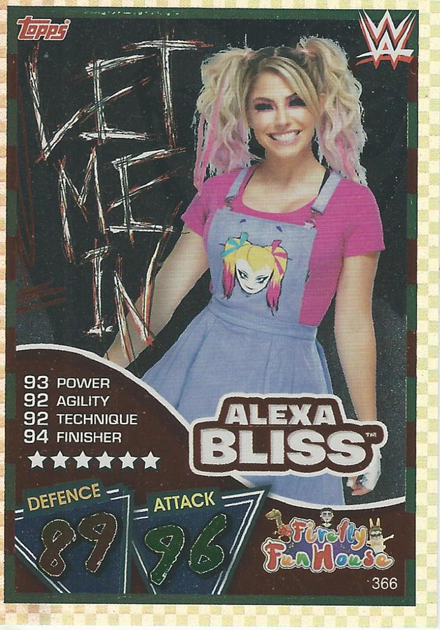 WWE Topps Slam Attax 2021 Alexa Bliss #366