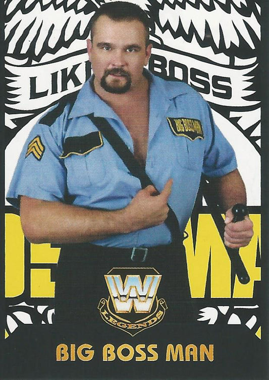WWE Panini 2022 Sticker Collection Big Boss Man #367