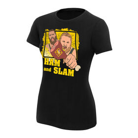 Heavy Machinery "Ham & Slam" Women's Authentic T-Shirt T-Shirt PW Catalog