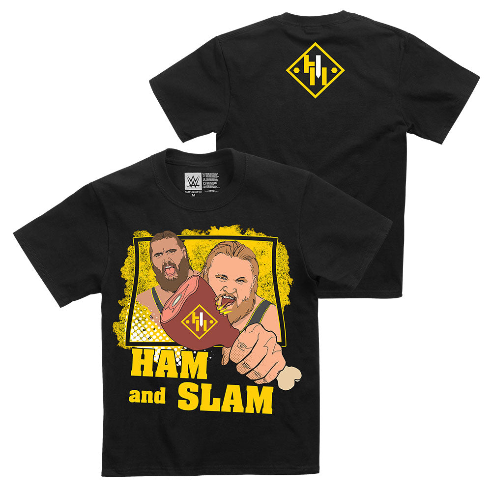 Heavy Machinery "Ham & Slam" Youth Authentic T-Shirt T-Shirt PW Catalog