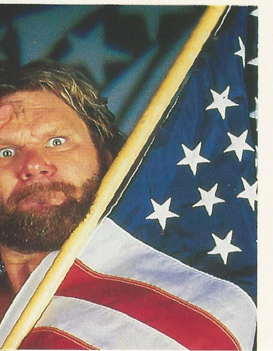 WWF Merlin Stickers 1991 Hacksaw Jim Duggan #369