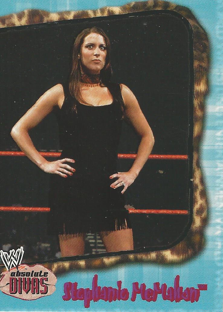 WWE Fleer Absolute Divas 2002 Stephanie McMahon #25