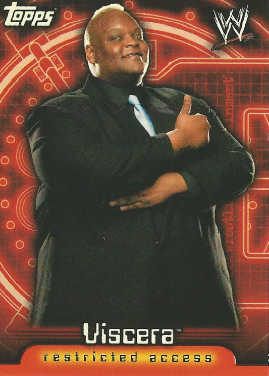 WWE Topps Insider 2006 US Viscera #36