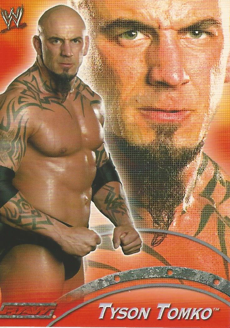 WWE Topps Apocalypse 2004 Tyson Tomko R36 trading card PW Catalog