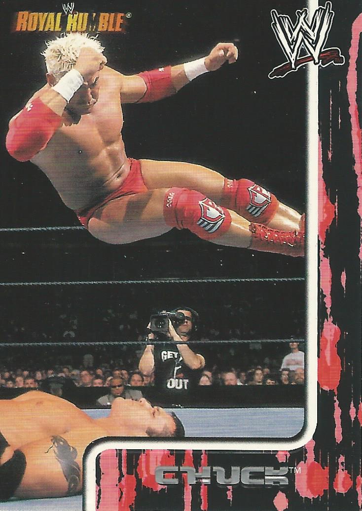WWE Fleer Royal Rumble 2002 Chuck Palumbo #36