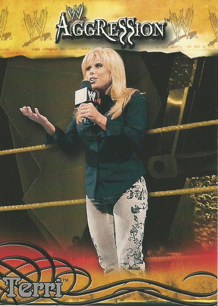 WWE Fleer Aggression 2003 Terri Runnels #36
