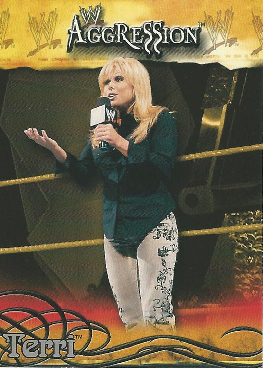 WWE Fleer Aggression 2003 Terri Runnels #36