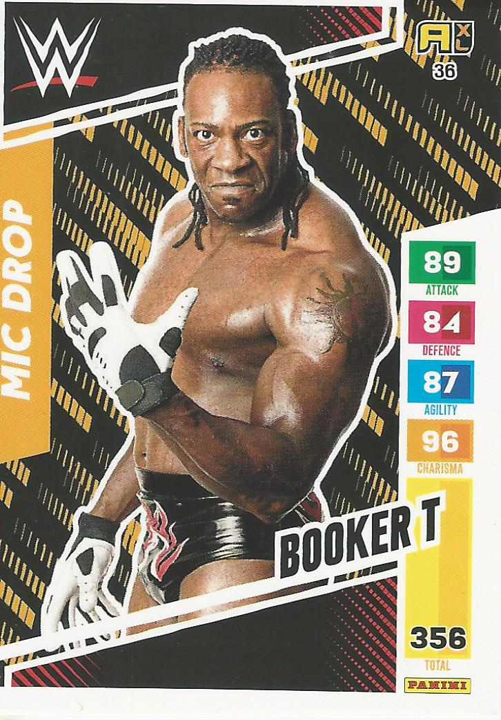 WWE Panini XL Adrenalyn 2024 Booker T #36